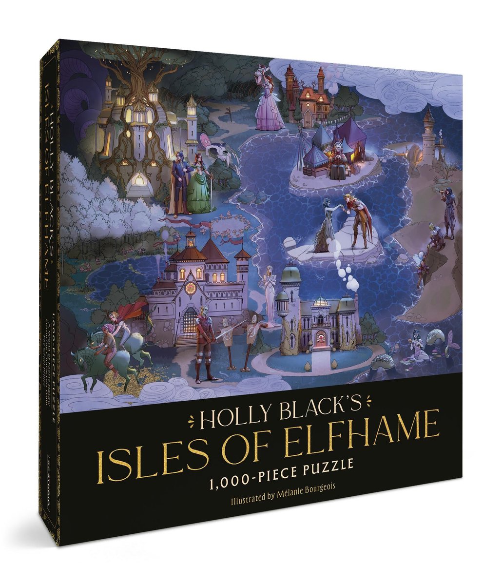 Holly Black's Isles of Elfhame 1.000-teiliges Puzzle: eine Welt voller Feen-Puzzle mit Charakteren des grausamen Prinzen