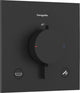 Hansgrohe Ecostat Comfort E - Einbauthermostat - Ecostat Thermostat - Sicherheitskombination EN1717 - 2 Funktionen - Mattschwarz