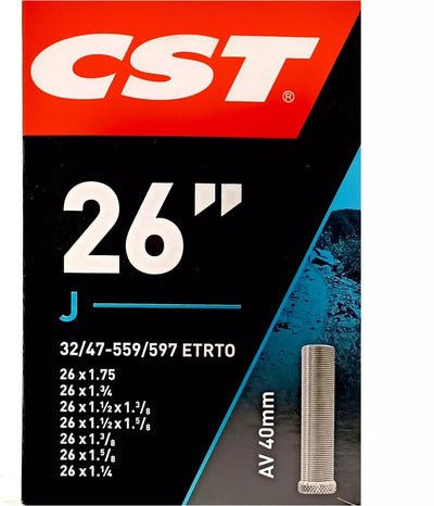 Cst Inner Tube 26x1.75 26x1 3 8 ETRTO 32 47-559 597, Ventil:Schrader auto 40mm