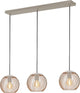 Eglo Lindero Hängelampe - E27 - 90 cm - Sandfarbe Beige