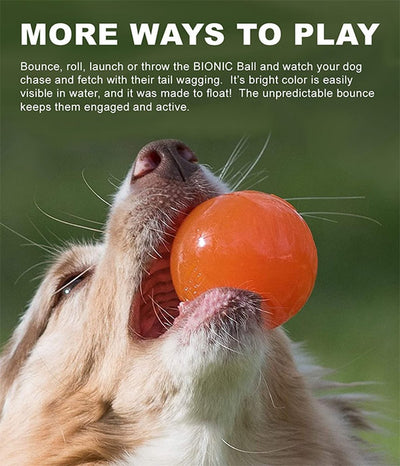Bionischer Ball l - 8cm orange