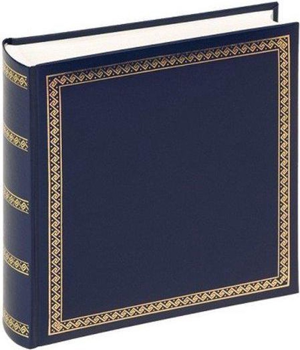 Walther mx-101-l das schicke dicke - klassisches Album - Format 29 x 32 cm - 100 weiße Seiten - blau