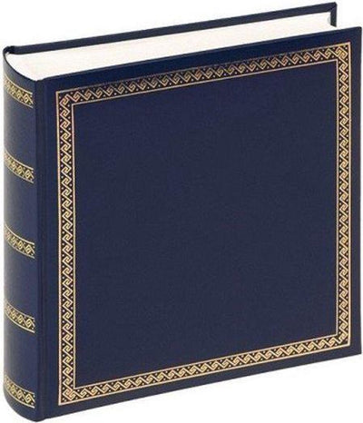 Walther mx-101-l das schicke dicke - klassisches Album - Format 29 x 32 cm - 100 weiße Seiten - blau