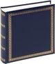 Walther mx-101-l das schicke dicke - klassisches Album - Format 29 x 32 cm - 100 weiße Seiten - blau