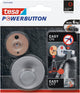 Tesa Power Button Classic selbstklebender Haken (ø x h) 50 mm x 31 mm Metall Inhalt: 1 Stück
