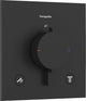 Hansgrohe Ecostat Comfort E - Einbauthermostat - 2 Funktionen - Dusche - Mattschwarz