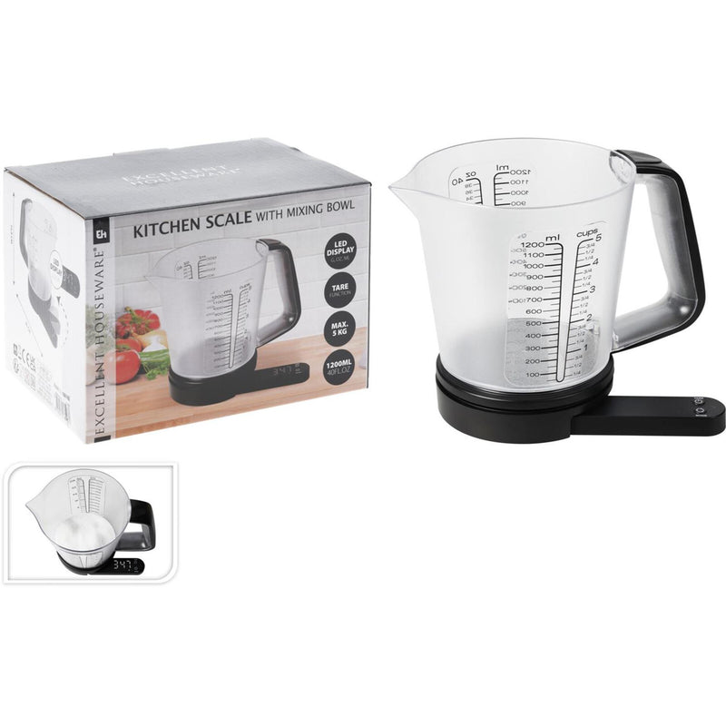 Ausgezeichnete Hauswaren -Hauswaren -Küchenskala mit Messbecher 1200 ml