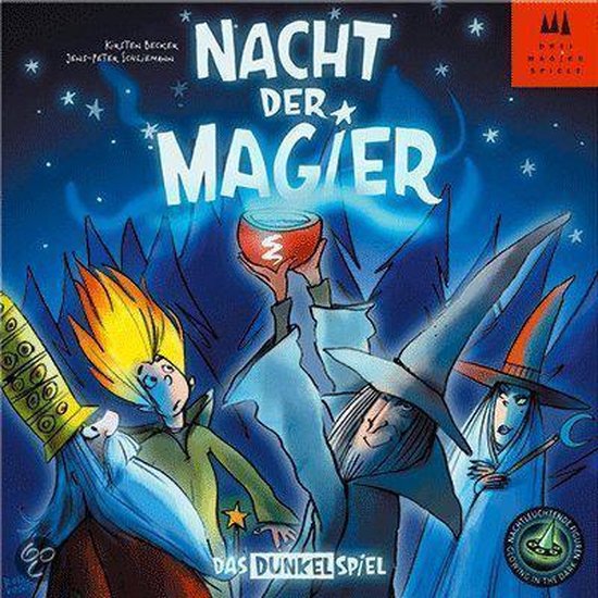 Nacht des Zaubererspiels im Dunkeln spielen