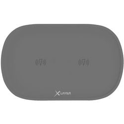Qi kabellose Ladestation Xlayer Family Double Grey