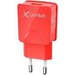 USB-Netzteil xlayer 214110 rot