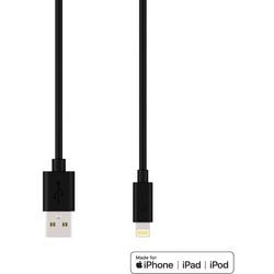 Lightning-Kabel xlayer premium mfi 1,2 m schwarz