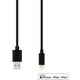 Lightning-Kabel xlayer premium mfi 1,2 m schwarz