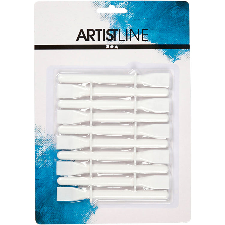 Creativ Company Leimspender, L: 11,5 cm, B: 15 mm, weiß, 10 Stück 1 Box