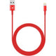 Lightning-Kabel xlayer color line 1 m rot