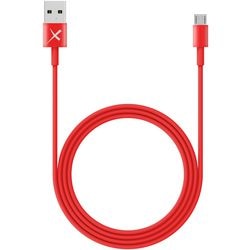 Micro-USB-Kabel xlayer color line 1 m rot