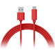 USB-C-Kabel xlayer color line 1 m rot