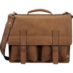 Laptop-Umhängetasche Alassio Earl hellbraun