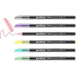 Filzstift edding pastel 1200 multicolor permanent