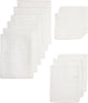 Meyco Baby Uni Starterset - 12er-Pack - Hydrofiel - Weiß