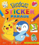 Deltas Pokemon Sticker Parade Farbaufkleber Buch