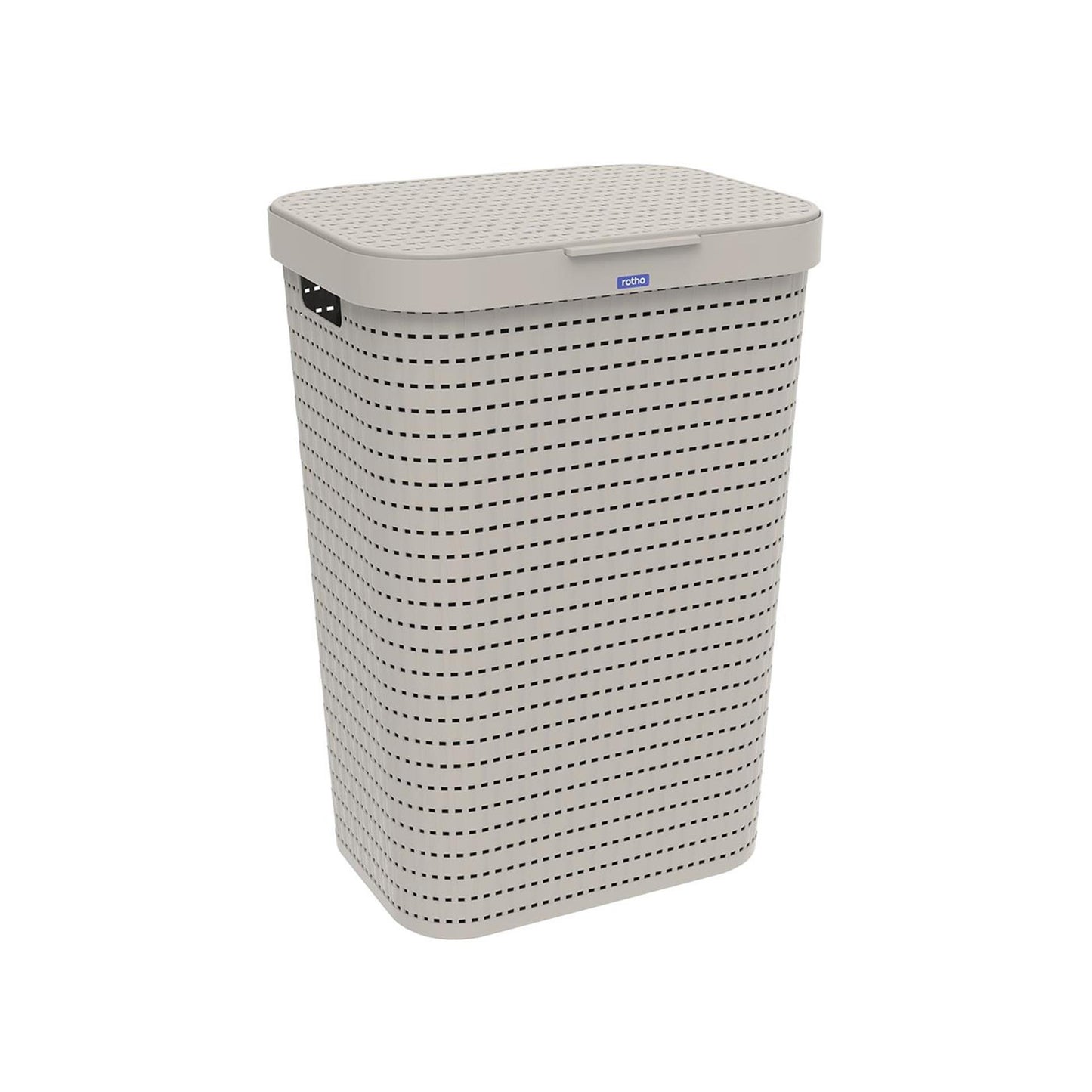 Rotho Rotho Country Waschkorb 55L Cappuccino
