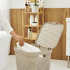 Rotho Rotho Country Waschkorb 55L Cappuccino