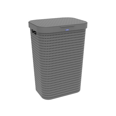 Rotho Rotho Country Waschkorb 55L Anthrazit