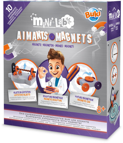 Buki France Buki - Mini-Lab-Magnete - Experimente mit Magneten
