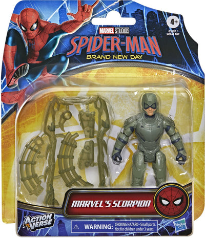 Hasbro Marvel Studios Spider-Man Brand New Day Actionverse Marvel's Scorpion – Actionfigur