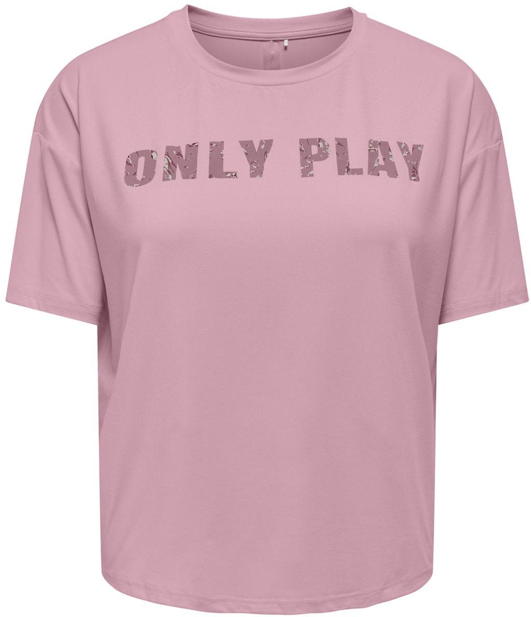 Nur spielen – Onpfont auf SS Loose Tee Damen-Sportshirt