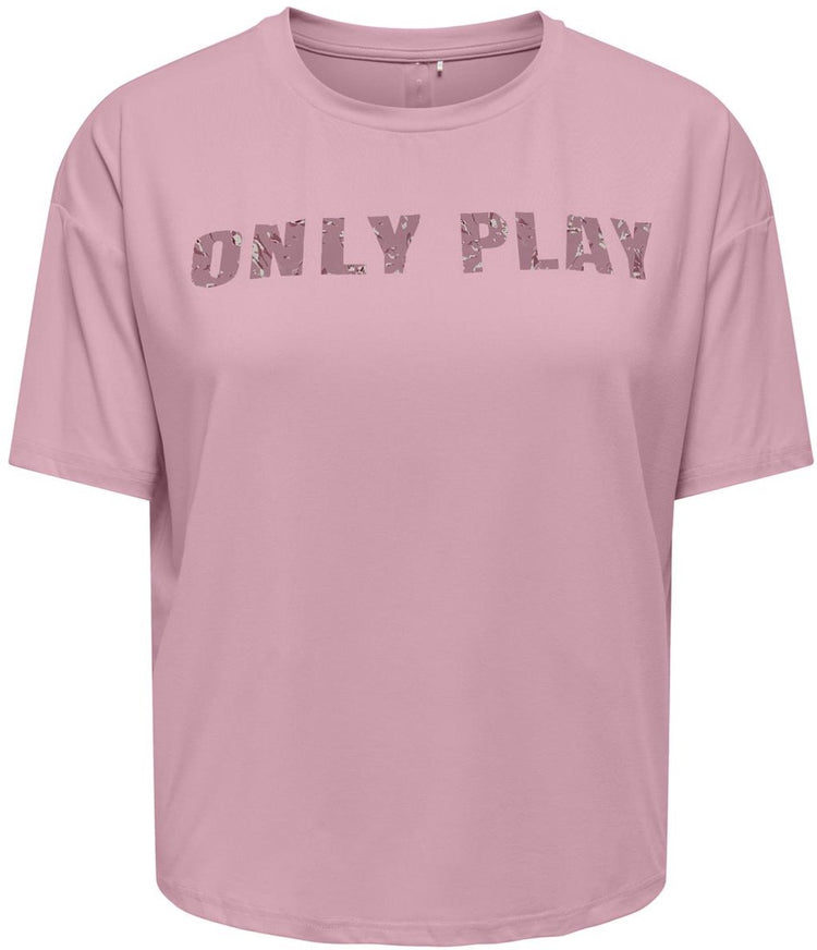 Nur spielen – Onpfont auf SS Loose Tee Damen-Sportshirt