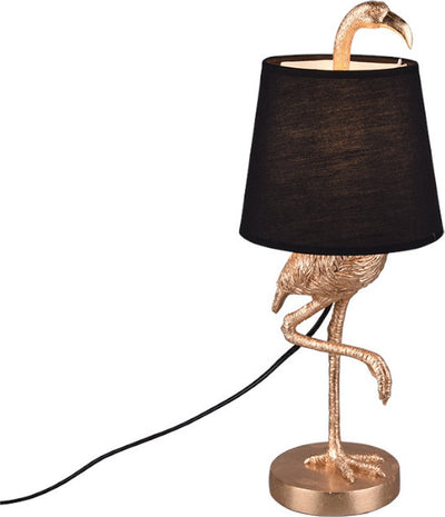 Rl lebe deine Lichtrealität Lola - Tischlampe - Gold - exkl. 1x E14 3,5 W - Schnurschalter