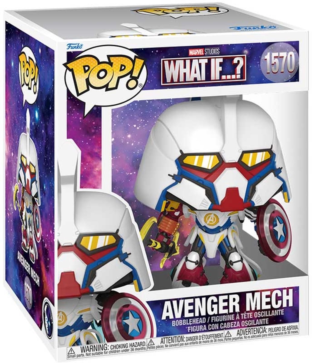 Funko-Pop! Wunder: Was wäre, wenn...? - Rächer-Mech (6 Zoll) #1570