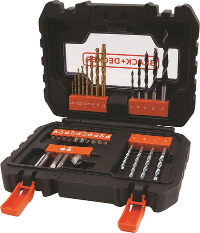 Black+Decker 31-teiliges Schraubenbohrer-Set – A7233-xj