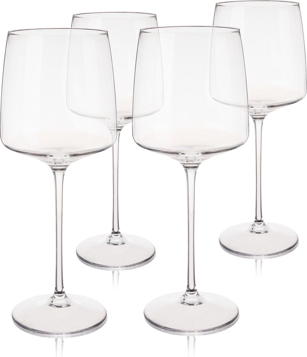 Viski Reserve Julien Weinglas – Kristall – 650 ml – 4 Stück
