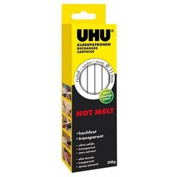 Uhu Klebekartusche Hotmelt transparent