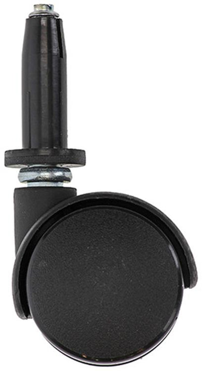 Mack by tente 1014392 – Doppelrolle schwarze Klemmhülse 35 mm | 10 Stück