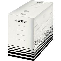 Archivbox Leitz massiv weiß A4