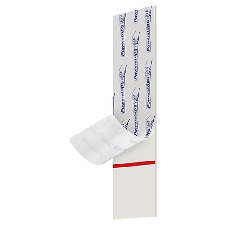Tesa 1051190 - Powerstrips® Fliesen Metall 3kg | 5 Stück