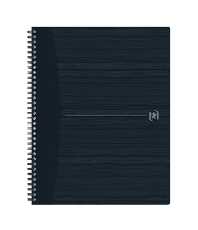 Oxford Origins – nachhaltiges Notizbuch – A4+ – liniert – 70 Blatt – Schwarz