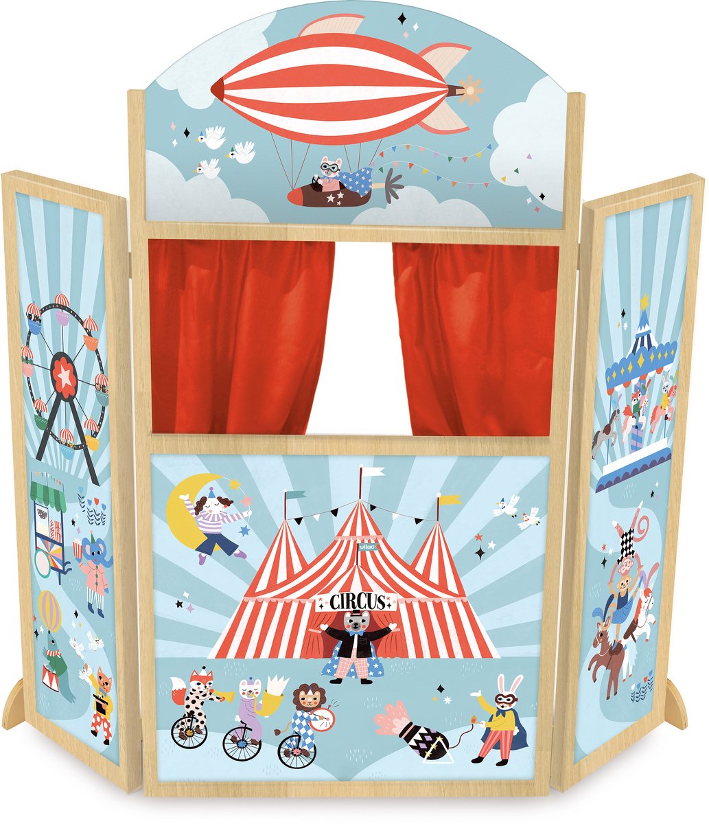 Vilac – Puppenspiel – Theater – Holzspielzeug