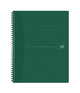 Oxford Origins – nachhaltiges Notizbuch – A4+ – kariert 5 mm – 70 Blatt – grün