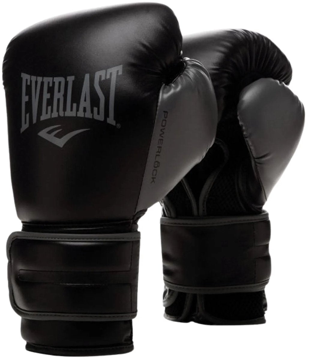 Everlast Powerlock 2 – Boxhandschuhe – 12 oz – Schwarz
