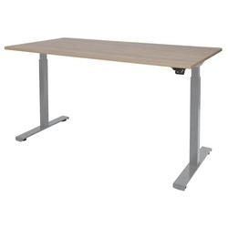 Sitz-Steh-Schreibtisch Schavenburg Dextro Basic T-Fuß Lindberg Eiche