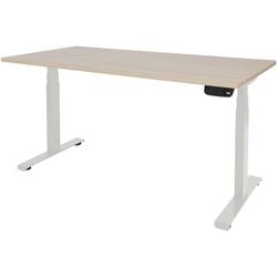 Sitz-Steh-Schreibtisch Schavenburg Dextro plus T-Fuß Lindberg Eiche