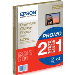 Premium-Hochglanz-Fotopapier Epson C13S042169 A4 255 g m² weiß 30 Blatt