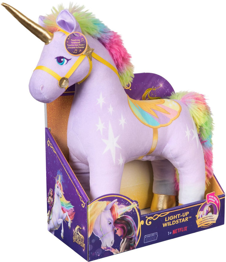 Unicorn Academy Plüsch (38 cm) Unicorn Wildstar (mit hellem Klang)