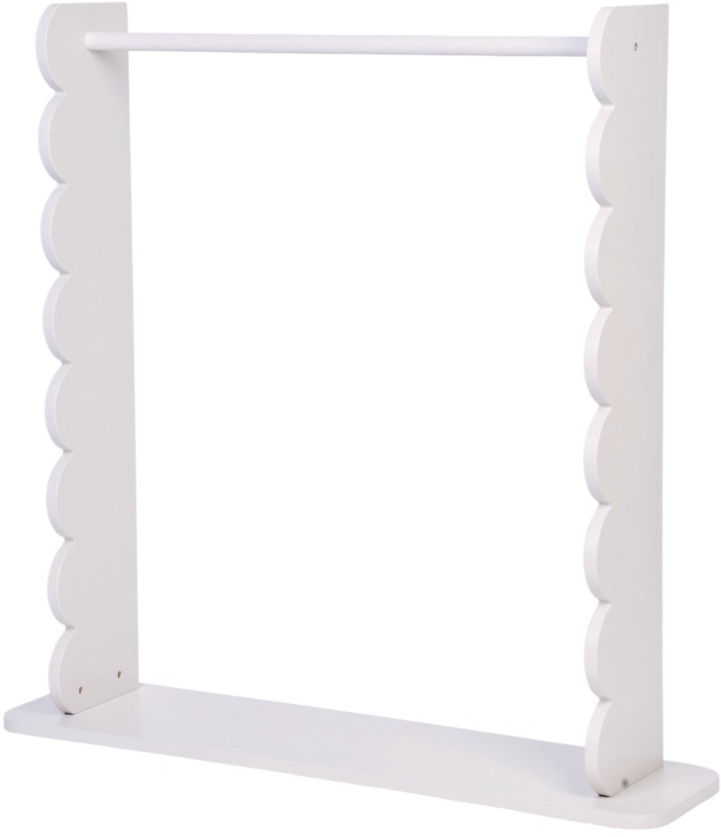 Childhome Biscuit Dreams Kleiderständer – 100 x 25 x 100 cm – gemütlicher Ton – Kinderzimmer-Kleiderständer – MDF