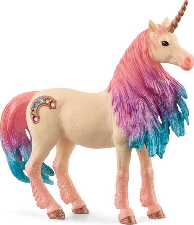 Schleich Bayala Spielfigur – Marshmallow-Einhorn Stute – Fantasy-Kinderspielzeug – 5 bis 12 Jahre – 70723