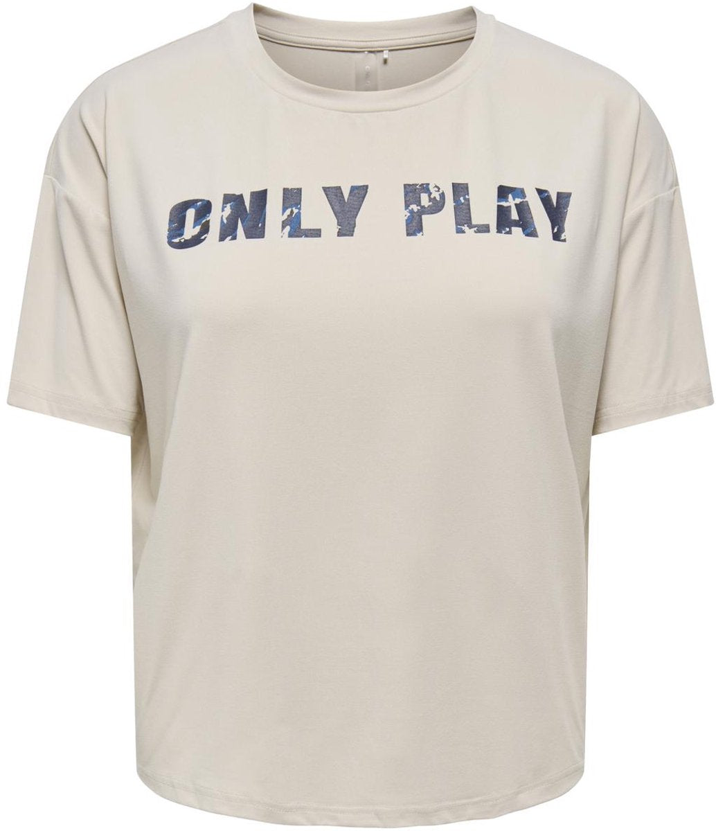 Nur spielen – Onpfont auf SS Loose Tee Damen-Sportshirt